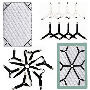Adjustable Sheet Clips For <b>Comforter</b> Tablecloth Curtain Sofa Cover Anti Running Fasteners Storage Clips Metal - Product Image 3