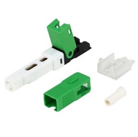 Conector de Fibra Óptica Monomodo SC UPC APC de Instalación Rápida, Conector Rápido, Conector de Empalme, Empalmador Mecánico