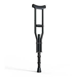 Bastone da Passeggio in Lega di Alluminio Nero, Leggero, Regolabile e Resistente, Disponibile in Tre Misure: Grande, Media e Piccola - Product Image 1