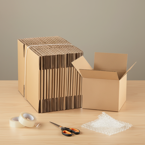 Caja de Cartón Resistente y Duradera, Reutilizable, Ecológica, Personalizada, para Almacenamiento, Logística, Envío, Mudanza y Embalaje - Product Image 1