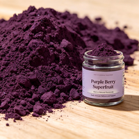Paarse Bes Superfruit Rijk aan Natuurlijke Flavonoïden voor Dagelijkse Immuniteit en Ondersteuning, met Besextract Poeder