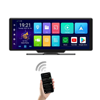 New10.26inci Adas kamera dasbor mobil, kamera dashboard 4K 4G Adas 24 jam Wifi Mode parkir Android Auto Radio layar Carplay