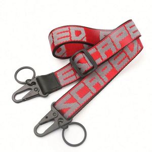 พวงกุญแจผ้าทอปักโลโก้แบบกำหนดเองได้ ไม่มีขั้นต่ำ - Product Image 2