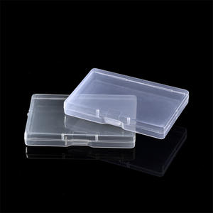 ホットセール1.7cmクリアppボックスふた付きプラスチック収納ボックスA4ファイルビルデスク収納用包装ボックス - Product Image 3