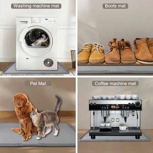 Bagno cucina in <span class=keywords><strong>silicone</strong></span> sotto il <span class=keywords><strong>lavello</strong></span> a prova di acqua vassoio di gocciolamento sotto il lavandino <span class=keywords><strong>tappetino</strong></span> per cucina impermeabile - Product Image 5