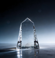 Trophée en cristal personnalisable en forme de flèche, cadeau pour événements sportifs, cérémonie de reconnaissance professionnelle