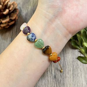 Pulsera de Piedra Natural con Cuentas de Vidrio Coloridas, Calidad de Estudio de Yoga, Potencial de Marketing Viral, Descuento por Volumen - Product Image 5