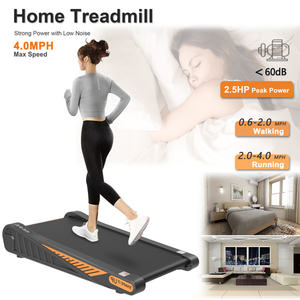 Db Home Fitness <b>Walking</b> <b>Pad</b> <b>Foldable</b> Under Desk Treadmill 8% Incline Electric With Lcd Screen For Gym Use - Product Image 4