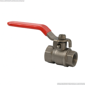 Válvula de Bola de Rosca Hembra COVNA DN40 para Pedidos Urgentes, CW617N, Acero Inoxidable 316L, Manija de Bloqueo, Opciones de Acero Inoxidable/Latón/UPVC - Product Image 5
