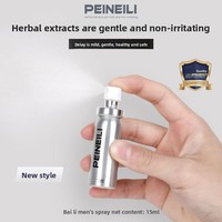PEINELI Spray Retardant Topique 15ml, Formule Végétale Soin Personnel Masculin pour des Performances Longue Durée, Produit Adulte Discret 80 Utilisations
