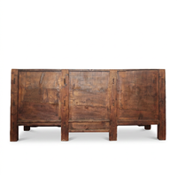 Lemari foyer antik Cina dari kayu solid buatan tangan yang ramah lingkungan, furnitur penyimpanan multifungsi untuk ruang tamu Lucky.