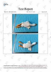 Cojín de Peluche de Ganso Blanco Grande Más Vendido con Relleno de Algodón PP y Forro de Malla, Suave y Cómodo, Precio al por Mayor - Product Image 6