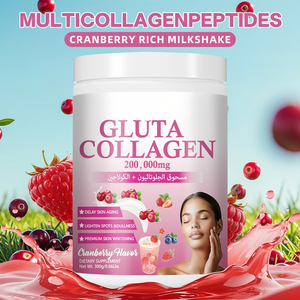 โรงงาน GMP ผลิตภัณฑ์ OEM พรีเมียม กลูต้า คอลลาเจน ผงดื่มเพื่อผิวเปล่งปลั่ง ผงสำเร็จรูปสำหรับผิว ผม เล็บ ผลิตภัณฑ์เสริมความงามสำหรับผู้ใหญ่ - Product Image 5