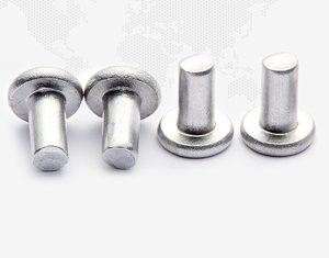 GB109 שטוח כובע ראש אלומיניום סירה/מטוסים מוצק מסמרות - Product Image 4