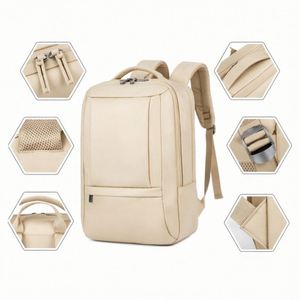 Mochila de Lujo Personalizada para Portátil 2026 con Puerto de Carga USB para Viajes de Negocios y Desplazamientos Digitales Diarios - Product Image 1