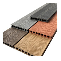 Wood Plastic Composite Decking Flooring Board Panels