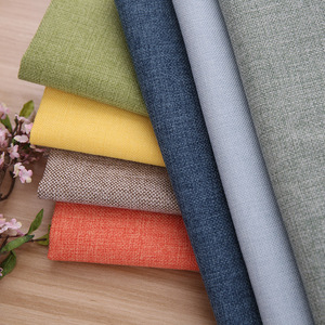 Linen Cotton Canvas Fabric 58/60 Inch Medium Weight Woven Solids Breathable <b>Sofa</b> Upholstery <b>Material</b> - Product Image 1