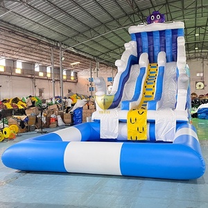 Toboggan aquatique gonflable de qualité professionnelle pour parcs aquatiques et campings - Product Image 1