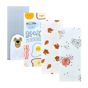 100% <span class=keywords><strong>Cotton</strong></span> Giáng Sinh Bột Bao Khăn Thăng Hoa Tùy Chỉnh In Bông Nhà Bếp Tùy Chỉnh Trà Khăn - Product Image 2