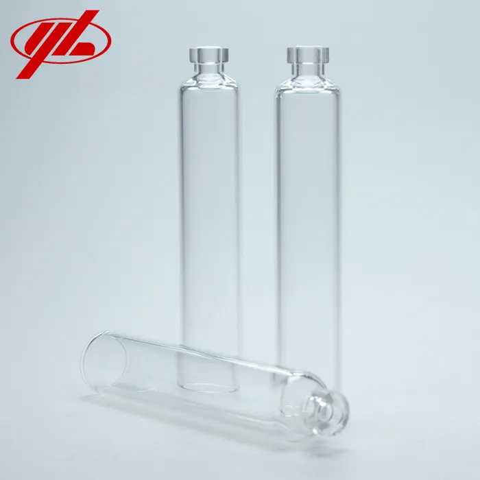 3ml Empty Pharmaceutical Neutral Borosilicate Glass Cartridge Vial Manufacturer