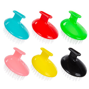Cepillo de champú Wanmei, peine de masaje para limpieza del cabello, masajeador de cabeza de PPEVA colorido para el cuidado del cabello en el baño - Product Image 1