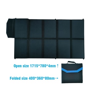 50w 100w 200w 300w 400w <b>Portable</b> Folding Outdoor Camping Monocrystalline Silicon Foldable <b>Solar</b> - Product Image 5