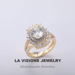 Anillos de Plata 925 con Incrustaciones de Cristal y Piedras Preciosas Vintage de la Serie Counterattack, Elegantes y de Alta Gama, Directo del Fabricante - Product Image 1