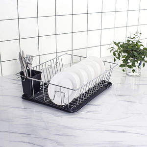 Hot Sale Layer Kitchen Metal <strong>Wire</strong> Stainless Steel Cutlery <strong>Storage</strong> Holders Dish Drying Rack Dishwasher <strong>Basket</strong> <strong>for</strong> Kitchen Dish - Product Image 3