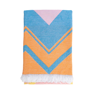 Toalla de Playa Peshtemal de Algodón 100%, Ligera, Hecha a Mano, con Patrón Geométrico, Elegante, Tejida, Rectangular, a Prueba de Niños, de Secado Rápido - Product Image 1