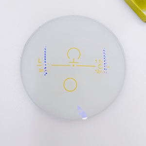 (Sẵn sàng để tàu) chất lượng cao 1.56 tiến bộ tối màu xám xanh cắt ống kính Ống kính quang học uv420 - Product Image 2