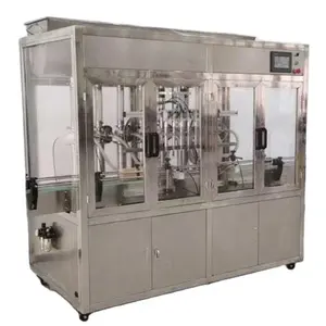 Automatic conveyor belt liquid filling machine
