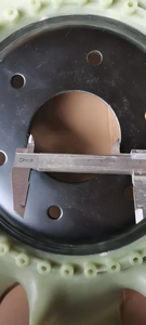 D7E พัดลมเครื่องยนต์ VOE11110731 D7E EC290 <span class=keywords><strong>EC240</strong></span>อะไหล่เครื่องเจาะมอเตอร์ใบพัดพัดลมระบายความร้อนสำหรับ Doosan - Product Image 4