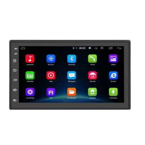 Reproductor de DVD para coche con Radio Multimedia Android de 7 pulgadas con GPS MTK 2 Din compatible con cámara de visión trasera WIFI incorporado micrófono Mirror Link - Product Image 1