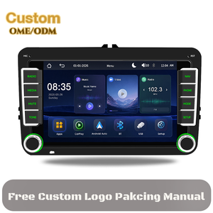 BQCC Autoradio Android 7" MP5 con Schermo Carplay, Mirrorlink, RDS, Sistema Multimediale per VW Amarok, Caddy, <span class=keywords><strong>Golf</strong></span> <span class=keywords><strong>V</strong></span>, <span class=keywords><strong>Golf</strong></span> Plus - Product Image 1