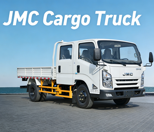Camión de Carga Ligera <span class=keywords><strong>JMC</strong></span> <span class=keywords><strong>N720</strong></span> 4x2 Diésel de Doble Cabina con Plataforma Abatible para Transporte de Mercancías - Product Image 1