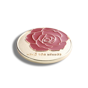 Factory Metal Makeup Mirror Portable Small Mirror Simple Folding Design Creative Mini Double-sided Round Mirror