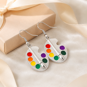 Set di collana e orecchini con ciondolo di Halloween per donna, gioielli creativi alla moda. - Product Image 1