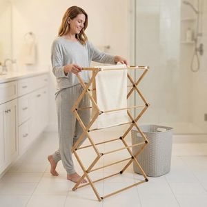 Séchoir à linge multifonctionnel à 3 niveaux en gros, OEM ODM, logo personnalisé, utilisation intérieure/extérieure, cuisine - Product Image 2