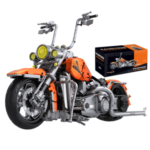 2392 pièces 1/5 échelle <span class=keywords><strong>moto</strong></span> jouet éducatif Kit de construction <span class=keywords><strong>moto</strong></span> bloc de construction ensemble modèle Collection cadeau pour enfants adultes - Product Image 1