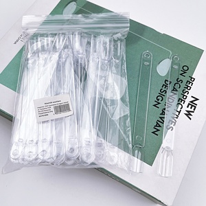 50 PCS Fan Ring Nail Polish Color Chart Tête plate Rectangle Angle Nail Chart Nail Gel Color Chart avec couleur claire et naturelle - Product Image 3