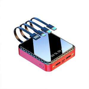 Nuevo Mini Power Bank de 10W de Salida, 20000mAh/10000mAh, Pantalla Digital, Cable Integrado, Banco de Energía Portátil - Product Image 1