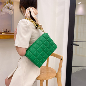 Sac à Main Femme Marque 2022, Sacs Bandoulière Matelassés à Chaîne Épaisse, Pochette et Sac à Main pour Dames - Product Image 3