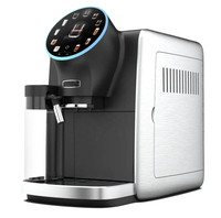 Machines à café automatiques italiennes à écran rond intelligent avec 19 bars de pression pour café DIY