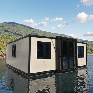 Casa Contenedor Portátil Expandible de Acero de 20 pies, Diseño Moderno Minimalista, Impermeable y Resistente al Viento, Prefabricada - Product Image 1