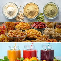Poudre d'extrait de Luo Han Guo (Mogroside V) de qualité alimentaire chinoise en gros, conditionnée en bouteille/fût/canette, prix de gros