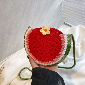 Vente en gros d'artisanat traditionnel patrimoine culturel immatériel embrayages tissés à la main pour femmes aspect tissé de fruits de pastèque <span class=keywords><strong>sac</strong></span> fini - Product Image 2
