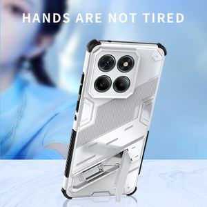 Funda protectora de TPU híbrida a prueba de golpes para PC, funda para teléfono móvil con soporte para Motorola Moto Edge 60 Fusion 5G G85 G84 - Product Image 4