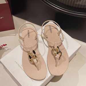 Summer New Clip Toe Roman Beach Slippers Women Open Toe Breathable Lightweight <b>Flat</b> Casual Outer Wear <b>Sandals</b> - Product Image 4