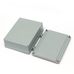 Günstiger Preis Hochwertige Maßgefertigte Anschlussdose Aluminium Wasserdichtes Gehäuse Elektrisches Projektgehäuse Elektrische Ummantelung - Product Image 6