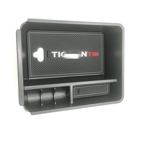 Tiguan Center Armrest Storage <b>Box</b> <b>Black</b> Plastic Insert Type For Volkswagen 2011-2017 - Product Image 1